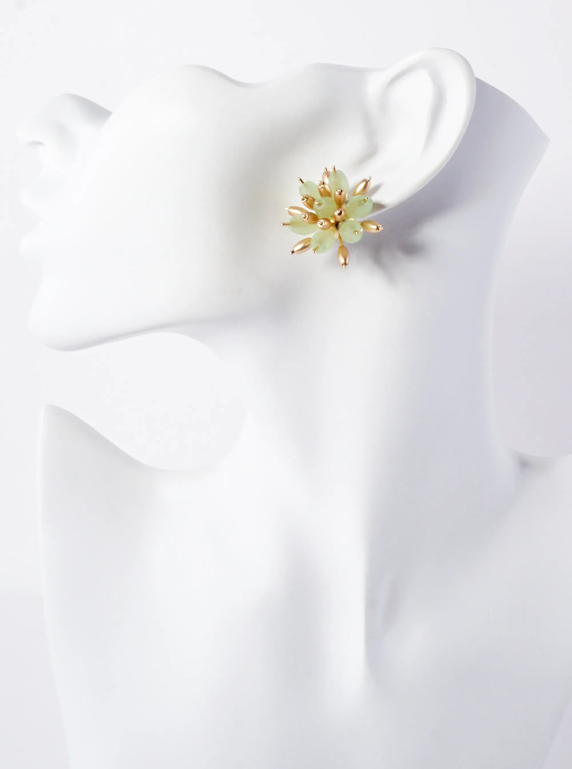 Botanical-Theme Floral Bloom Post Earrings